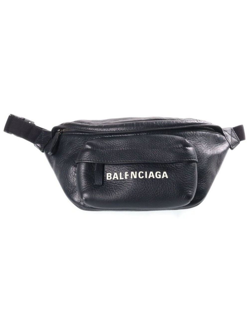 Balenciaga Everyday XS Leather Waist Bag Black